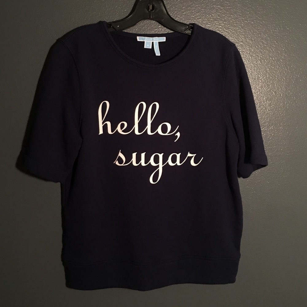 Hello, Sugar Draper James Short Sleeved Sweatshirt